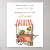 Pumpkin - Helfen Sie dem geschäftigen Adressaten d Poster (Vorne)