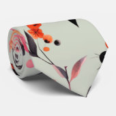 Pumpkin Helloween Krawatte (Gerollt)