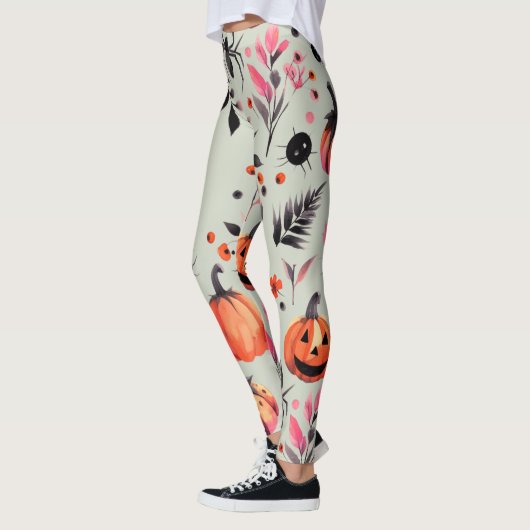 Pumpkin Helloween Leggings (Links)