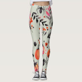 Pumpkin Helloween Leggings (Vorderseite)