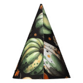 Pumpkin Helloween Wrapping Paper Sheets Partyhütchen (Rückseite)