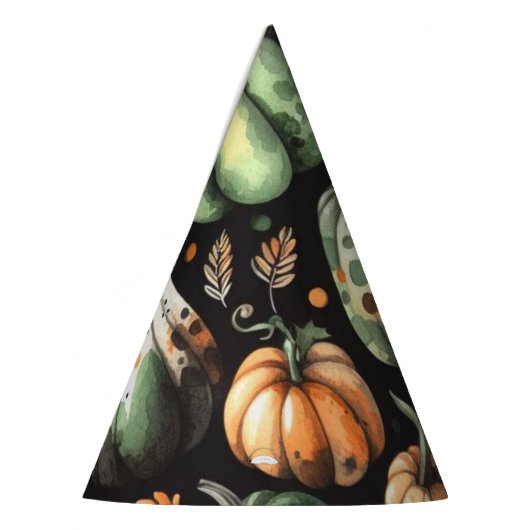 Pumpkin Helloween Wrapping Paper Sheets Partyhütchen (Links)