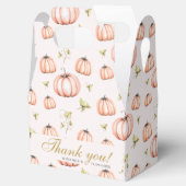 Pumpkin Herbst Babydusche Gefälligkeitsbox Geschenkschachtel (Geöffnet)