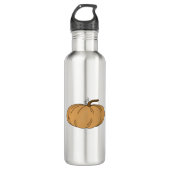 Pumpkin Herbst Edelstahlflasche (Vorderseite)