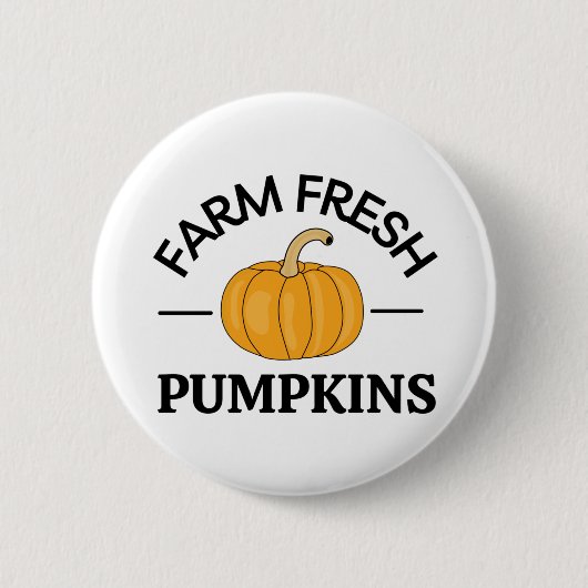 Pumpkin Herbst Herbst Button (Vorderseite)