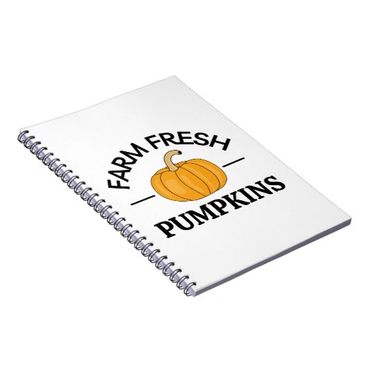 Pumpkin Herbst Herbst Notizblock (Rechte Seite)