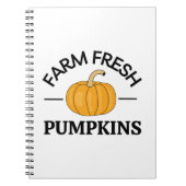 Pumpkin Herbst Herbst Notizblock (Vorderseite)