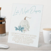 Pumpkin Herbst Herbstdusche Spätnachtsspalter Sockelschild (In Situ)