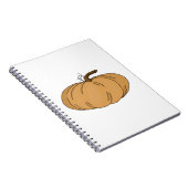 Pumpkin Herbst Notizblock (Rechte Seite)