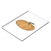 Pumpkin Herbst Notizblock (Linke Seite)