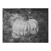 Pumpkin Herbst Vintag Schwarz-Weiß-Textur