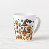Pumpkin-Herbstlaub Herbstliche Tasse (Rechte Ecke)