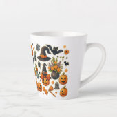 Pumpkin-Herbstlaub Herbstliche Tasse (Rechts)
