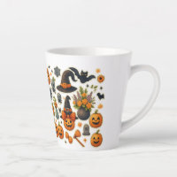 Pumpkin-Herbstlaub Herbstliche Tasse