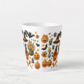 Pumpkin-Herbstlaub Herbstliche Tasse (Vorderseite)