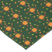 Pumpkin-Herbstlaub Tischdecke (Schrägansicht)