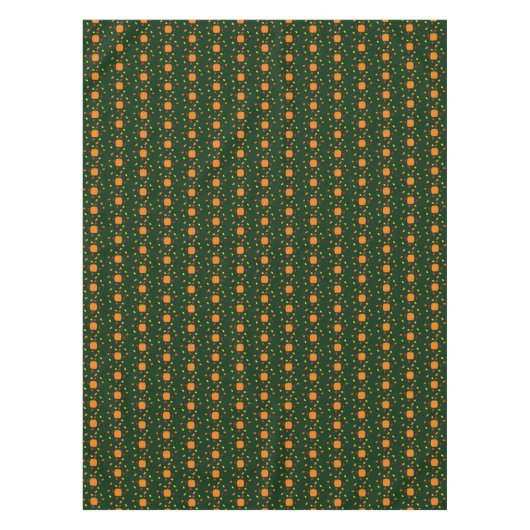 Pumpkin-Herbstlaub Tischdecke (Vorderseite)