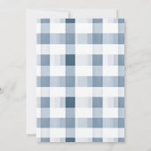 Pumpkin-Herbstlaube und Heustapel zum 5. Geburtsta Einladung (Rückseite)