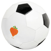 Pumpkin-Herz-Fußball Fußball (Dreiviertel)