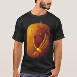 Pumpkin, Herz in Skeletthand T-Shirt