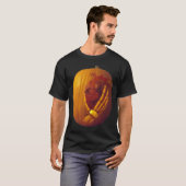 Pumpkin, Herz in Skeletthand T-Shirt (Vorne ganz)