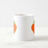 Pumpkin-Herz-Kaffee-Tasse Kaffeetasse (Mittel)