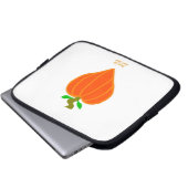 Pumpkin Herz Neoprene Laptop Sleeve (Vorne Knopf)