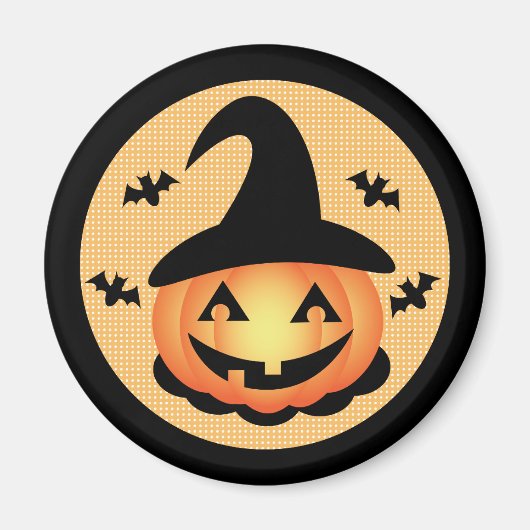 Pumpkin Hexch Magnet (Vorne)