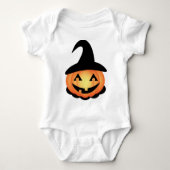 Pumpkin Hexe Baby Strampler (Vorderseite)