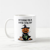 Pumpkin Hexe Kaffeetasse (Links)