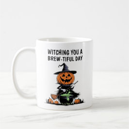 Pumpkin Hexe Kaffeetasse