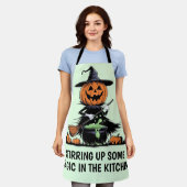 Pumpkin Hexe Schürze (Getragen)
