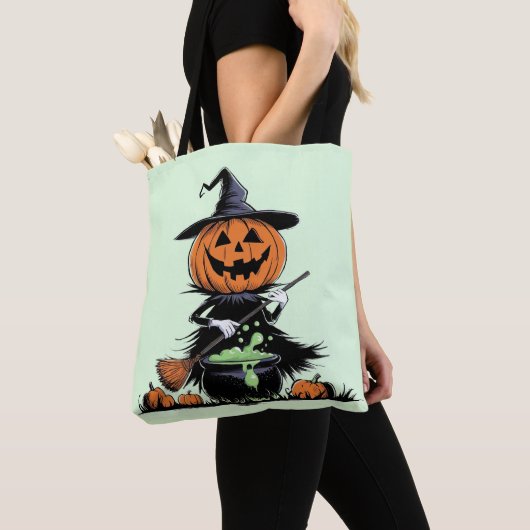 Pumpkin Hexe Tasche (Von Nahem)