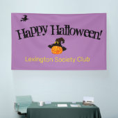 Pumpkin-Hexenbanner Banner (Messe)