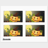 Pumpkin Hexenkleber Rechteckiger Aufkleber (Blatt)