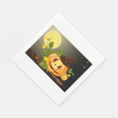 Pumpkin Hexenpapier Napkins Serviette (Ecke)