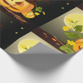 Pumpkin Hexenwaschpapier Geschenkpapier (Ecke)