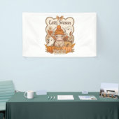 Pumpkin-Hochland Kuh Ghost Halloween Banner (Messeveranstaltung)