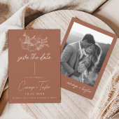 Pumpkin Hochzeit speichern das Datum Save The Date