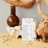 Pumpkin Hochzeitsschuhspiel Junggeselinnen-Abschie Ankündigung