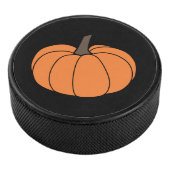 Pumpkin Hockey Puck (3/4)