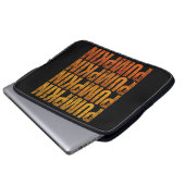 PUMPKIN HOLIDAY GIFT LAPTOPSCHUTZHÜLLE (Vorne Knopf)