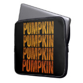 PUMPKIN HOLIDAY GIFT LAPTOPSCHUTZHÜLLE (Vorderseite Links)