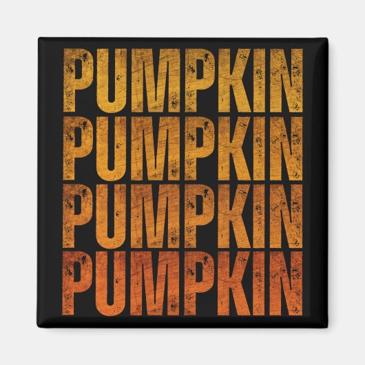 PUMPKIN HOLIDAY GIFT MAGNET (Vorne)