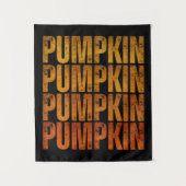 PUMPKIN HOLIDAY GIFT WANDTEPPICH (Vorderseite)