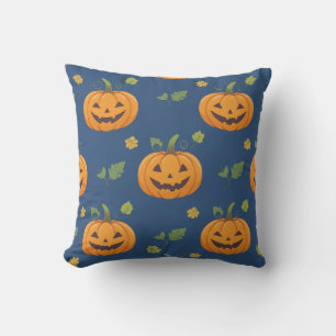 Pumpkin Image Pattern Kissen Glück