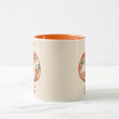 Pumpkin in a Chrysanthemum Pattern Tasse (Zentrum)