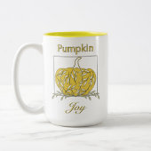 Pumpkin in Light Coffee Tasse - Pumpkin Joy (Links)