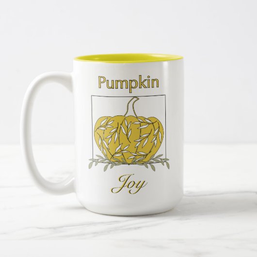 Pumpkin in Light Coffee Tasse - Pumpkin Joy (Links)