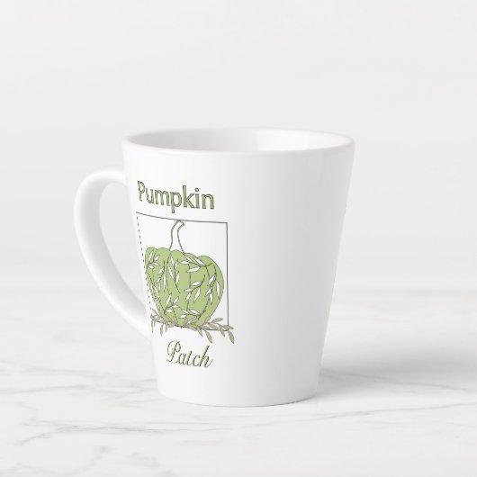 Pumpkin in Light - Pumpkin Patch Milchtasse (Linke Ecke)